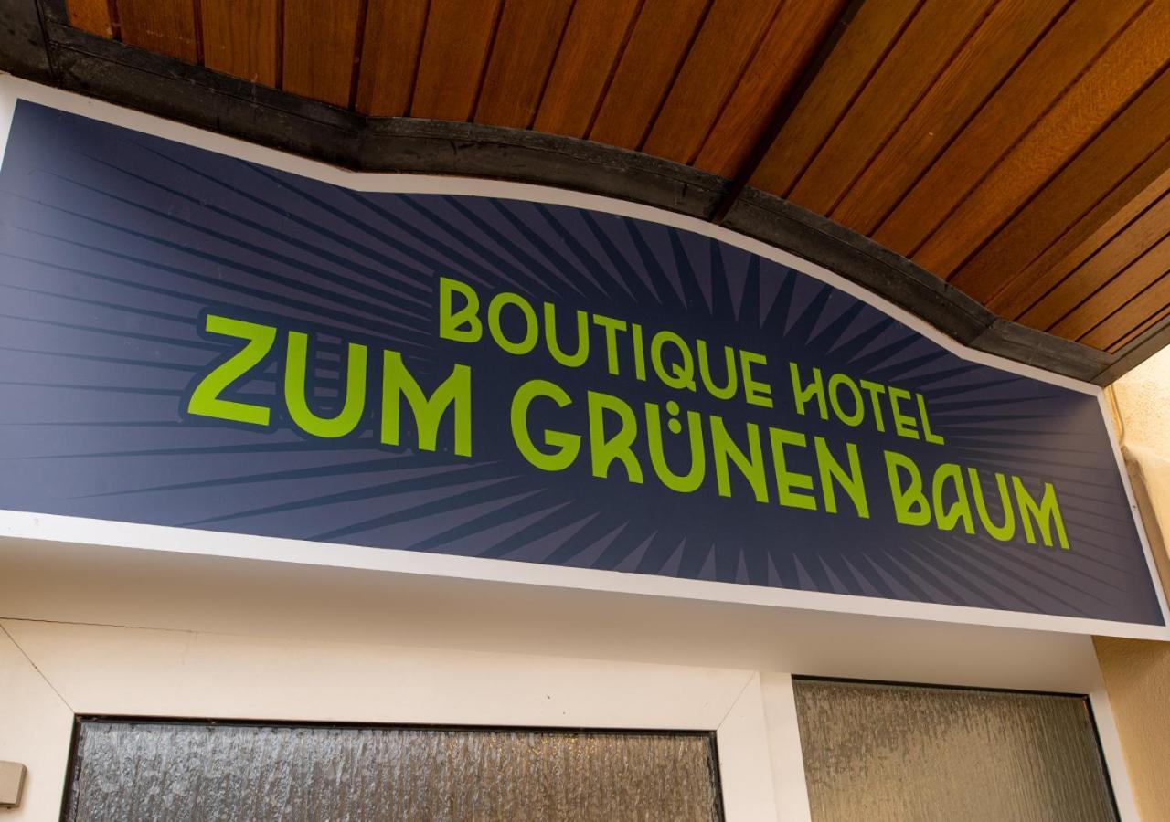 Boutique-Hotel Zum Grünen Baum Alzenau Exterior foto